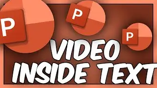 How To Add Video Inside Text In PowerPoint 2024