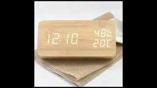 Transform Your Workspace:Unveiling the Ultimate Smart Desk Clock for Productivity and Style!#shorts