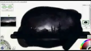 How I made the background in my Lightning tutorial