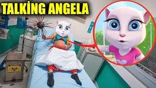 MY TALKİNG ANGELA DOĞUM YAPTI! BEBEĞİ OLDU !! (Ger&ccedil;ek Hayatta Angela)