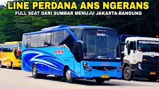 LINE PERDANA ANS NGERANS TERBARU FULL SEAT DARI SUMBAR MENUJU JAKARTA-BANDUNG 