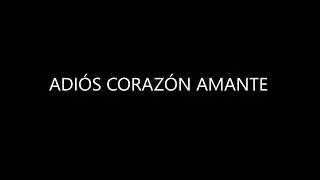 Adios corazón amante   Giovany