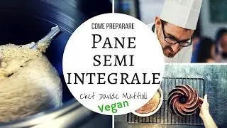 Pane semi integrale con lievito madre in 1 minuto