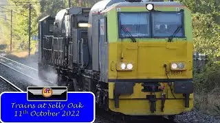 Trains at Selly Oak railway station (11/10/2022)