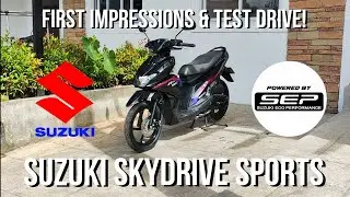SUZUKI SKYDRIVE SPORTS | ANG SMOOTH AT ANG KINIS! GRABE NA TO!