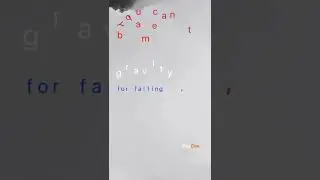 Made with CineClox app - &ldquo;gravity&rdquo; #videomaker #videoapp #iphoneapp