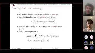 Value Approximation & Deep Reinforcement Learning - Course 4 - 7th Dec, 2022 - Part 1
