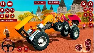 Modern Tractor farming Driving Simulator 3D New Tractor Game Android Gameplay #games #gaming 