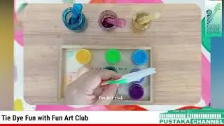 Tie Dye Fun with Fun Art Club