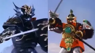Power Rangers Extra Battles: Knasty Knight vs Thunderzords.