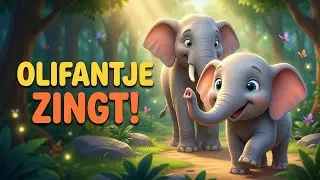 Olifantje in het Bos (Laat je mama toch niet los) 🐘 Kinderliedjes