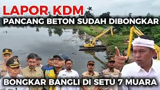 BONGKAR BANGLI ATAS PERINTAH KDM & WALIKOTA DEPOK YANG BERADA DI SETU 7 MUARA DEPOK
