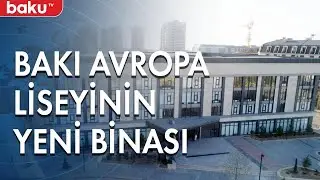 Prezident Ağ Şəhərdə Bakı Avropa liseyinin a&ccedil;ılışında - Baku TV