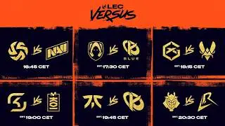 SHFT vs NAVI | 2026 LEC Versus - Week 3 Day 2