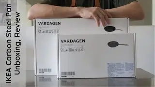 Обзор и распаковка сковороды IKEA Vardagen из углеродистой стали