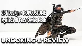 JPT Designs X Pop Costume Myriads of Face Owlet Moth Unboxing and Review