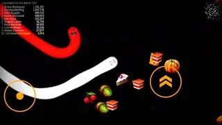red white worm curve Worm Zone World Record 2,269,940 result
