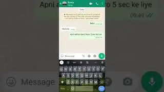 Girlfriend Funny chatting On whatsapp I funny chatting with girlfriend  🤣🤣 #shorts #funny