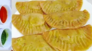 Wow..🥰 बिना तले गेंहू के आटे का इतना आसान tasty कमाल का नया नाश्ता मन करे हर रोज बना कर खाए | nasta 