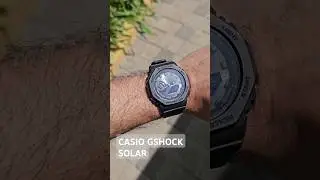 Casio Gshock 🔥 (GA-B2100-1A1DR) solar bluetooth watch#casio #gshock #solarwatch #bluetoothwatch