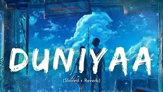 Duniyaa (Slowed + Reverb) No CopyrightMusic | Bollywood Songs | Hindi song |song | NCS |LofiNew