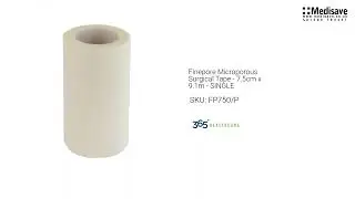 Finepore Microporous Surgical Tape 7 5cm x 9 1m SINGLE FP750 P