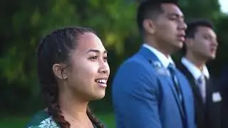 LDS MISSIONARIES SING SAMOAN HYMN, 