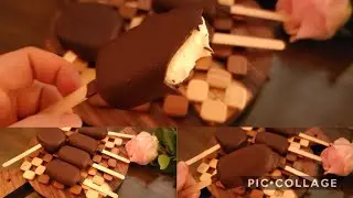 ايس كريم صحي بدون موز يناسب#الدايت والسكريين نوعين فانيليا وشوكولاته هيعجب اولادكم جدا