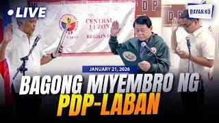 LIVE: ATTY. TOPACIO AT GEN Z LEADER JAD RACAL, NANUMPA BILANG BAGONG MIYEMBRO NG PDP-LABAN