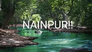 Nainpur sangam beautiful drone view.