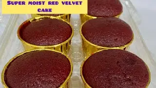 How to Prepare Super Moist Red Velvet Cake | No Mixer Needed