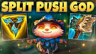 My NEW FAVORITE Split Push Build On Teemo Is THE BEST