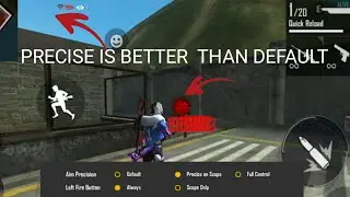 PRECISE IS BETTER THAN DEFAULT BELIVE ME.....AND WATCH IT......