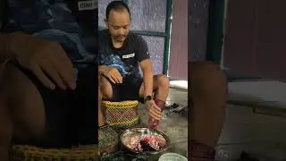Ek Iti Pinaam, describe tradition dish, galo made steam pork blood, fat with rice powder in bamboo. 