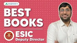 ESIC DD Booklist | ESIC Deputy Director | ESIC DD 2022 Exam