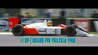 F1 GP Brazilian Grand Prix 1988 | English Narration