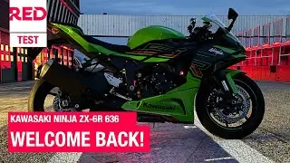 Kawasaki Ninja ZX-6R 2024 - test - how the Kawasaki Supersport bike work on track