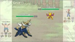 Pokemon Showdown Online Match ColonelBen vs Pokemon54