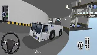 New TLD TMX400 push-back tractor Is Ready For Parking - 3D Driving Class - Android gameplay