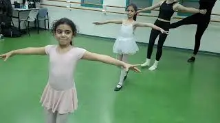 Training. School of dance 