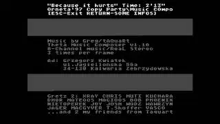 Greg - Because It Hurts, Atari 8-Bit Scene Music, FULL LENGTH