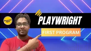 Playwright first program