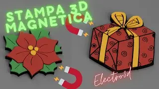 STAMPA 3D MAGNETICA E MULTICOLORE
