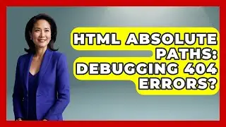 HTML Absolute Paths: Debugging 404 Errors? - Simple HTML Studio