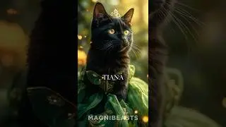 AI Turns Cats Into Disney Princesses&hellip;Part2 Meow All hail the royal fluff🐱 #cat #ai #disney