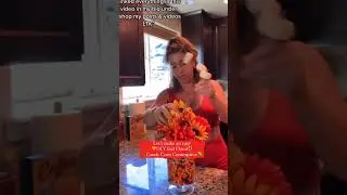 DIY Fall Centerpiece. Easy Fall Centerpiece. DIY Fall Decor. DIY Fall Table Decor. Fall Table Decor.