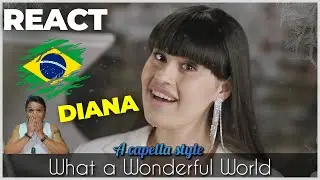 Diana Ankudinova  - What a Wonderful World RUSSIAN ENGLISH SUBTITLES &ndash; Juliuns Santos CANTOR REA&Ccedil;&Atilde;O