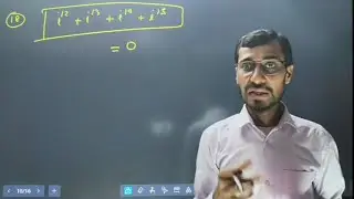 Complex no / problem based on iota for 11th / JEE.  ( L1)