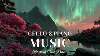 Deep Cello Piano Duet | Relaxing Music for Aurora Night & Tranquil Study Sleep