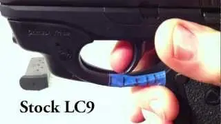 LC9 Stock Trigger and after Galloway Trigger Kit Install